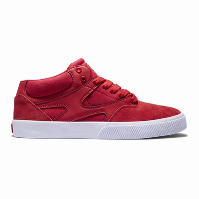 DC Kalis Vulc Mid Men's Red Skate Shoes Australia Sale NSL-315